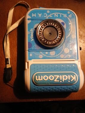 Kidizoom PrintCam Kids Digital Camera - Blue,‎ VTech